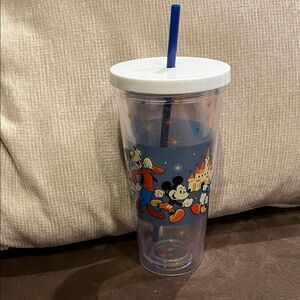 Disney Mickey Mouse Castle Tumbler - Blue and White